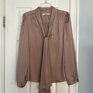 Loft Tie-neck Blouse